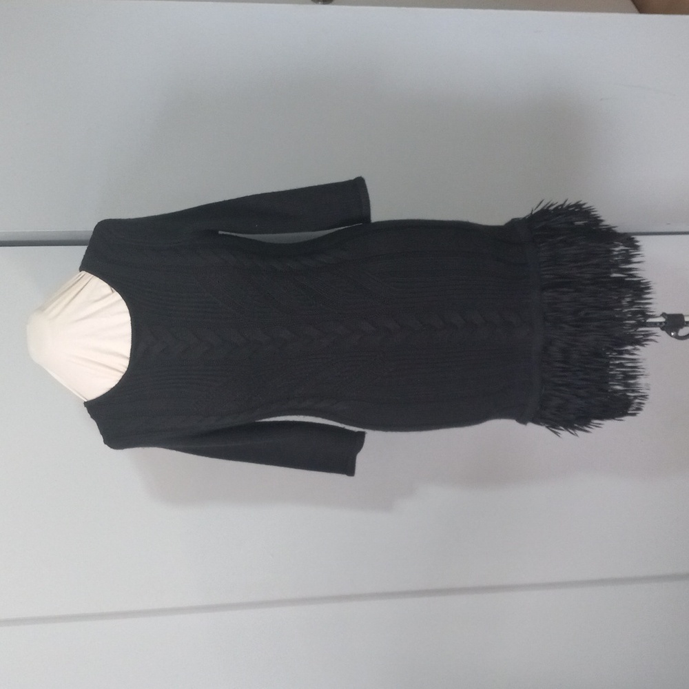New York Company Elegant Black Cable Dress Size M